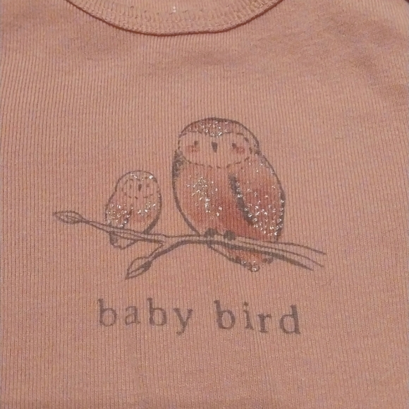 Long-sleeved onsie with Mama and Owllet - Picture 2 of 4